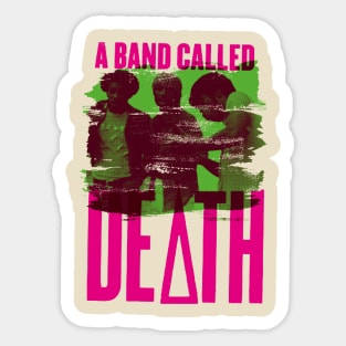 A Band Called Death Sticker